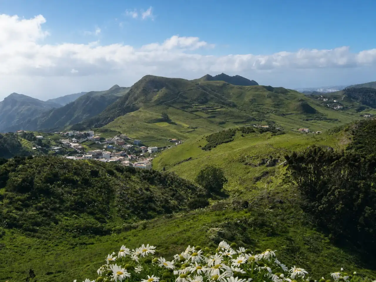 Vista del entorno de Anaga en Tenerife Norte